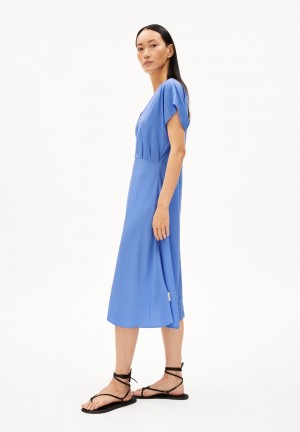 ARMEDANGELS AALBINE Woven Dress Regular Fit made of TENCEL™ Lyocell Mix Blankyt | UIEFO5301