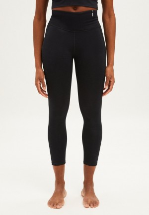 ARMEDANGELS AMBAA Activewear Leggings made of Polyamide Mix (recycled) Černé | JDSUV7523