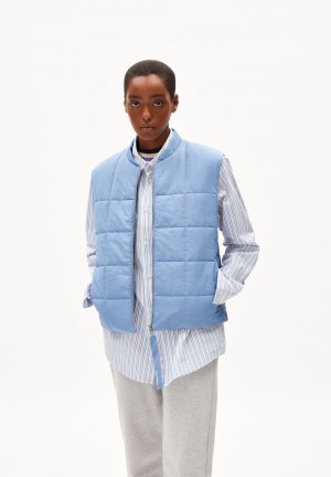 ARMEDANGELS BANCAA Waistcoat Regular Fit made of Polyamid Mix (recycled) Blankyt | FVWNP0431
