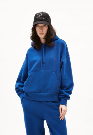 ARMEDANGELS FRANCISARAA Sweathoodie Oversized Fit made of Organic Cotton Blankyt | KQRTE2057