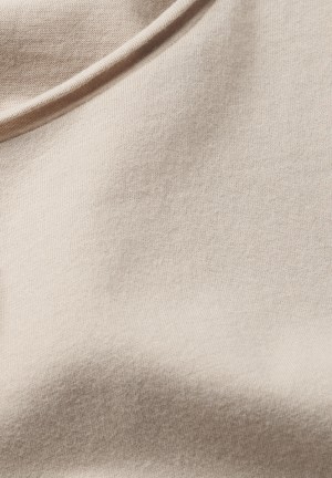ARMEDANGELS JAAMES BRUSHED T-Shirt Regular Fit made of Organic Cotton Sand Stone | DOWYR1325