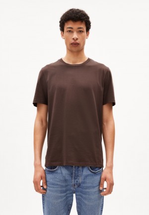 ARMEDANGELS JAAMES T-Shirt Regular Fit made of Organic Cotton Earth | OTSFU2870