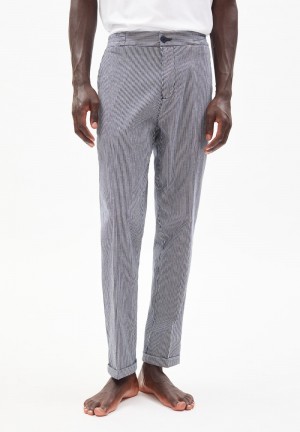 ARMEDANGELS TAAVIN STRIPED Tapered Fit Denim made of Organic Cotton Mix Rå Stripe | ZTAQL1928