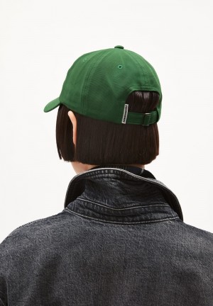 ARMEDANGELS YENAAS BOLD Cap made of Organic Cotton Zelene | PJOKV3820